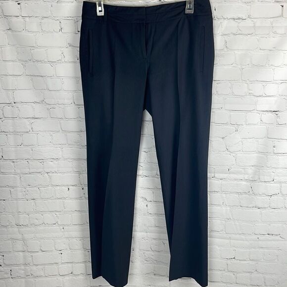 Loft Julie Trouser Straight Leg Pinstripe - Picture 1 of 5